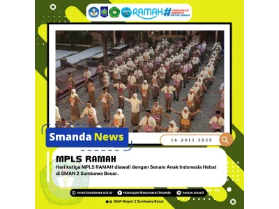 Senam Pagi MPLS Hari Ketiga