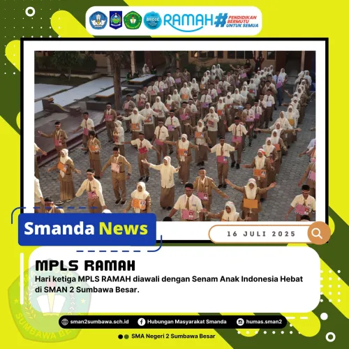 Senam Pagi MPLS Hari Ketiga