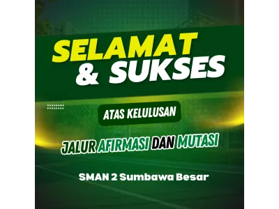 Pengumuman Kelulusan Afirmasi dan Mutasi