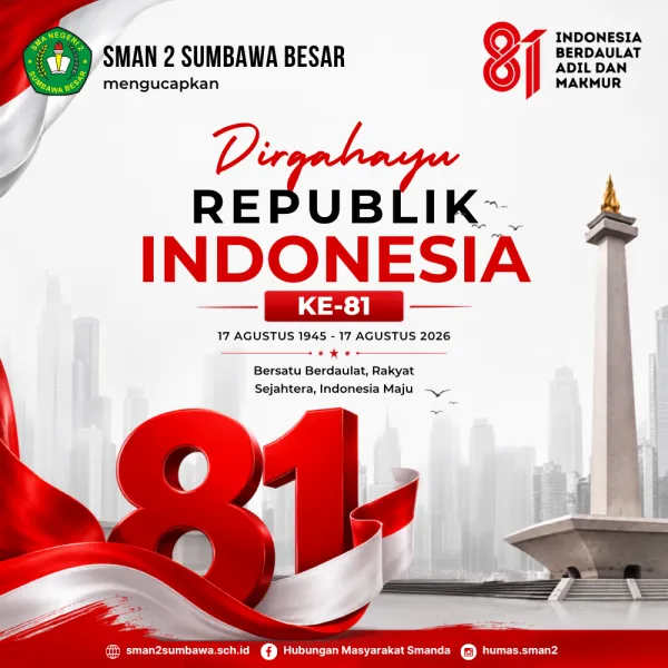 Upacara Bendera Memperingati HUT RI ke 81