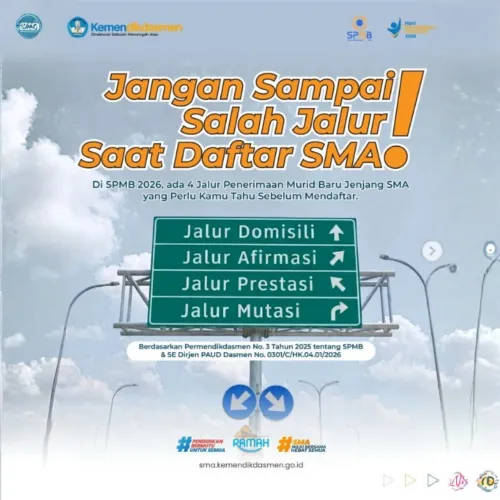 Daftar SMA..? Jangan Salah Jalur!