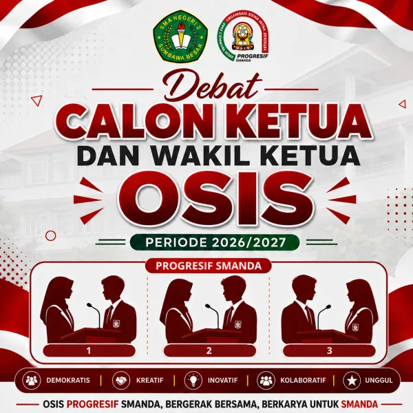 Debat Paslon Calon Ketua dan Wakil Ketua OSIS Periode 2026/2027