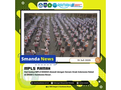 Senam Anak Indonesia hari kedua MPLS