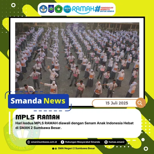Senam Anak Indonesia hari kedua MPLS