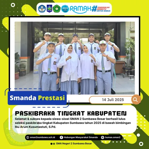 Siswa Siswi Lulus Paskibraka tk. Kabupaten 2025
