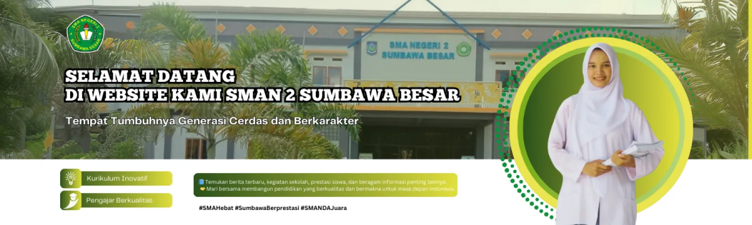 Website SMAN 2 Sumbawa Besar