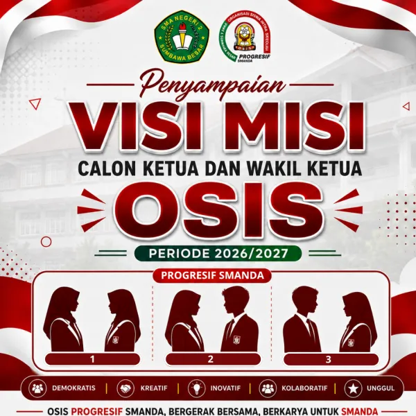 PENYAMPAIAN VISI MISI CALON KETUA OSIS PERIODE 2026/2027