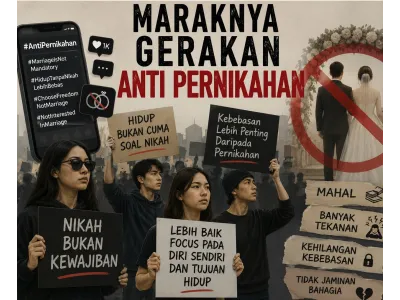 MARAKNYA GERAKAN ANTI PERNIKAHAN