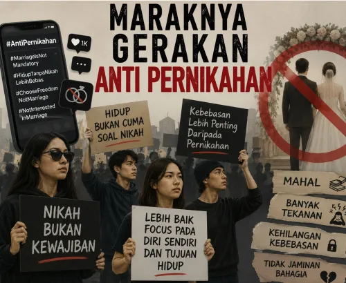 MARAKNYA GERAKAN ANTI PERNIKAHAN