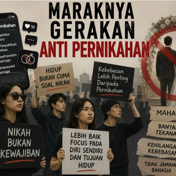MARAKNYA GERAKAN ANTI PERNIKAHAN